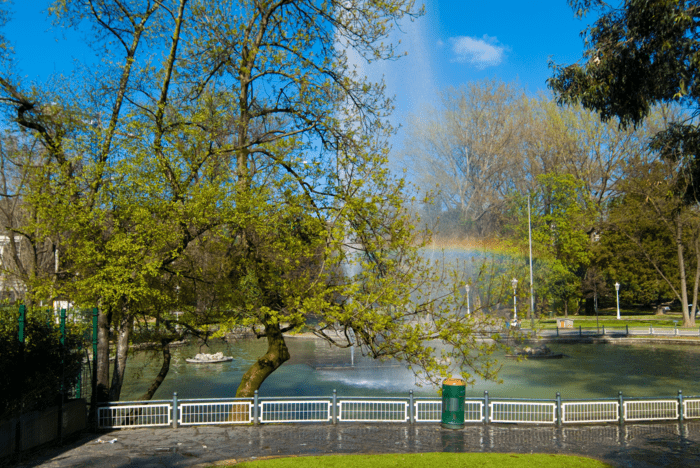 Parque de Doña Casilda Iturrizar transfer en bilbao